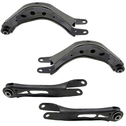 Mevotech Rear Upper Curved Control Arms W Bushings For Chevrolet Equinox 18-24