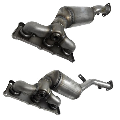 Front & Rear Manifold Catalytic Converter For BMW X3 3.0L 2011 2012