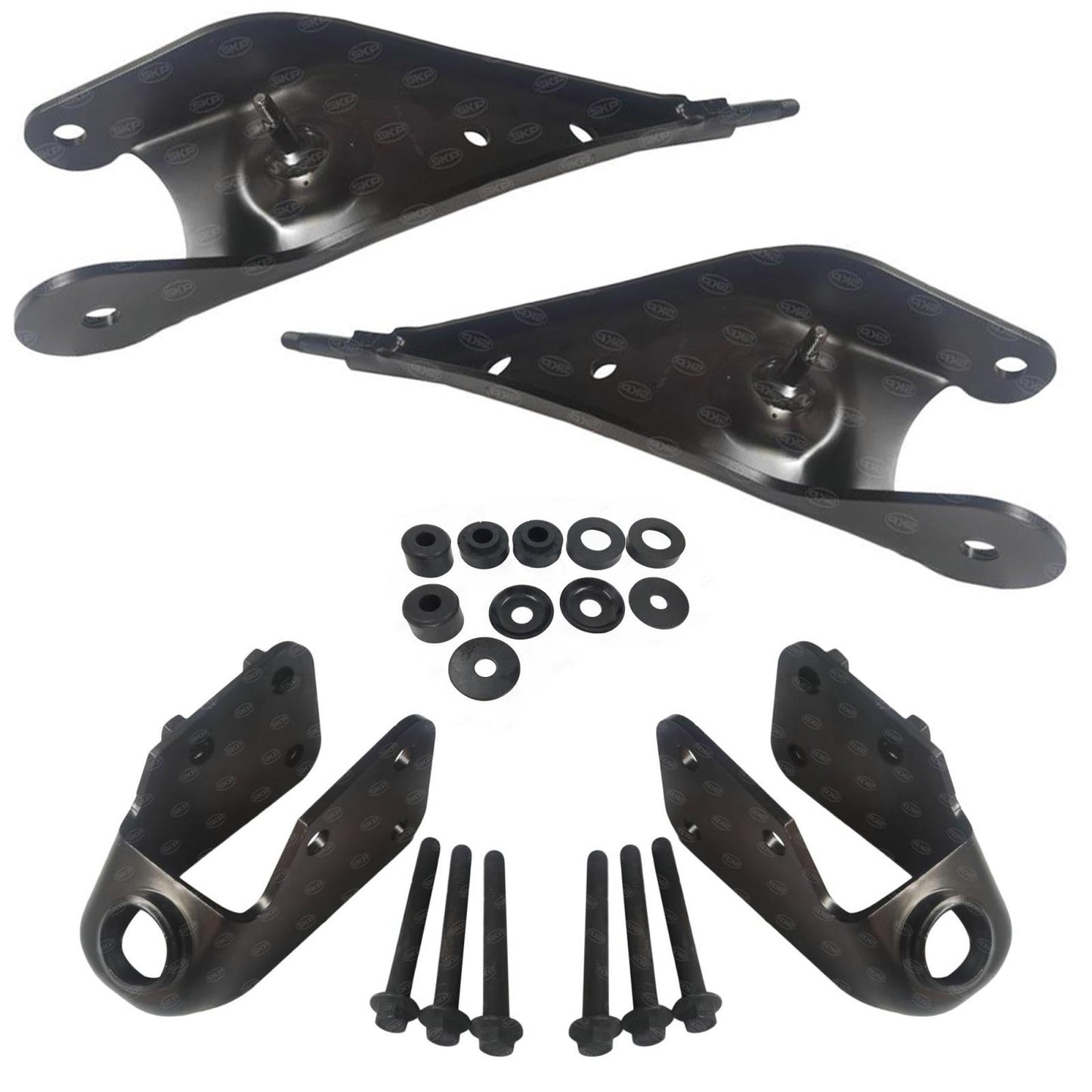 Front Radius Control Arms with Brackets for Ford E250 Econoline Van 1992-2007