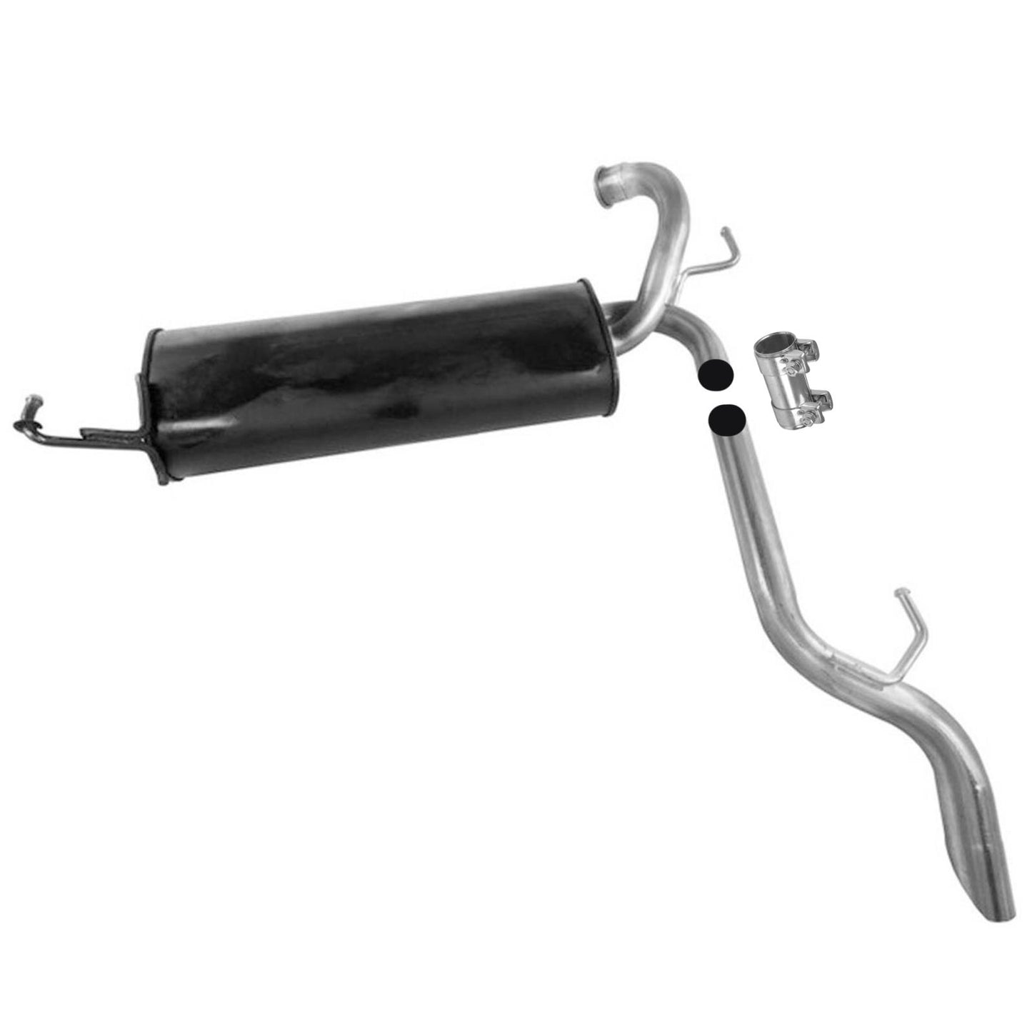 Silenciador trasero para Suzuki SX4 4Dr Sedan 08-09 REF# 14300-80J11