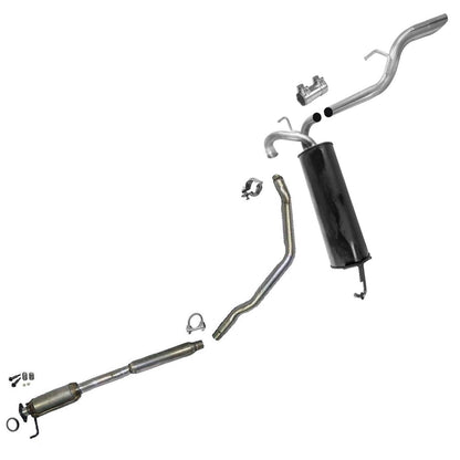 Silenciador de tubo de extensión del convertidor catalítico trasero para Suzuki SX4 4Dr Sedan 08-09