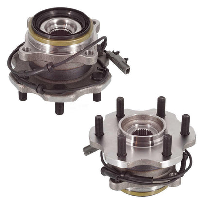 2/100% nuevo conjunto de buje y rodamiento de rueda trasera para 11-13 Infiniti QX56 14-16 QX80