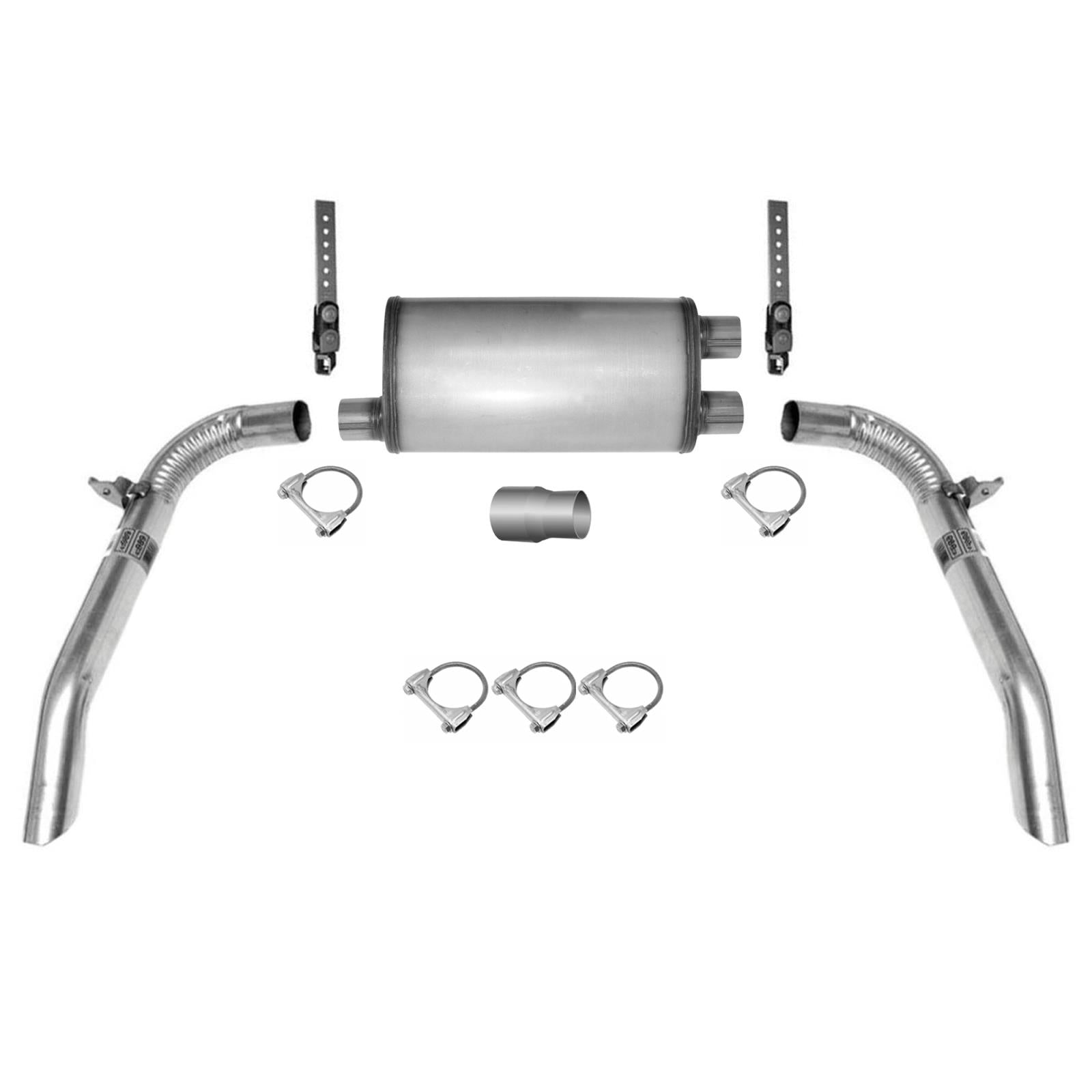 para Chevrolet Camaro Xlerator Acero Inoxidable Silenciador Escape Dual de 1985-1992 - Photo 1