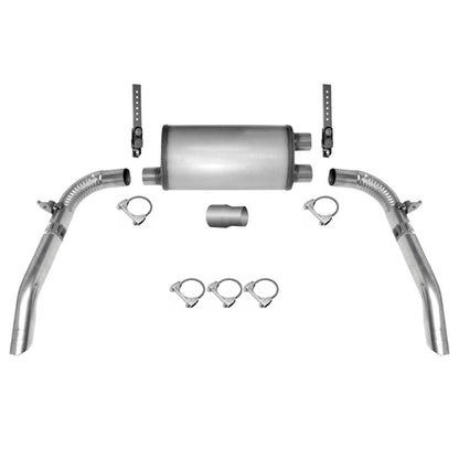 para Chevrolet Camaro Xlerator Acero Inoxidable Silenciador Escape Dual de 1985-1992 - Photo 1