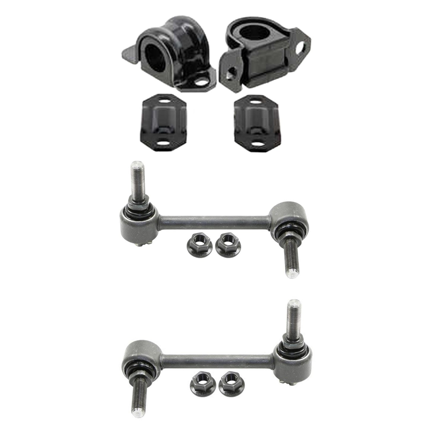 Front Sway Bar Bushings Bracket Links Kit for Dodge Durango 2011 2012 2013 2015