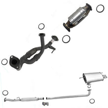 Full Exhaust System Converter Pipe Muffler For 92-93 Camry ES300 3.0L 4 Door