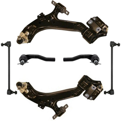 Front Lower Control Arm Ball Joint Tie Rods Links for Honda CR-V CRV 2012-2016