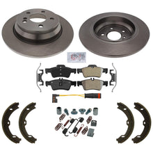 Rear Disc Brake Rotors & Pads for Mercedes Benz S400 10-2013 W/O Sport Package - Photo 1