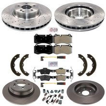 Disc Brake Rotors & Pads for Mercedes Benz S400 2010-2013 W/O Sport Package