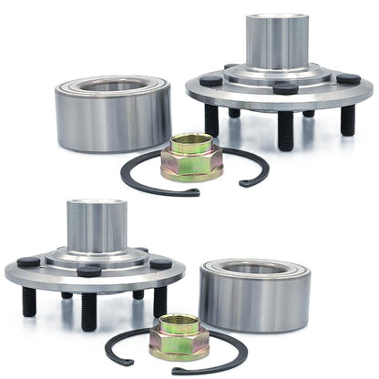 2 L&R Front Wheel Hub & Wheel Hub Bearing for Honda CR-V CRV 2007 2009 2010 2011