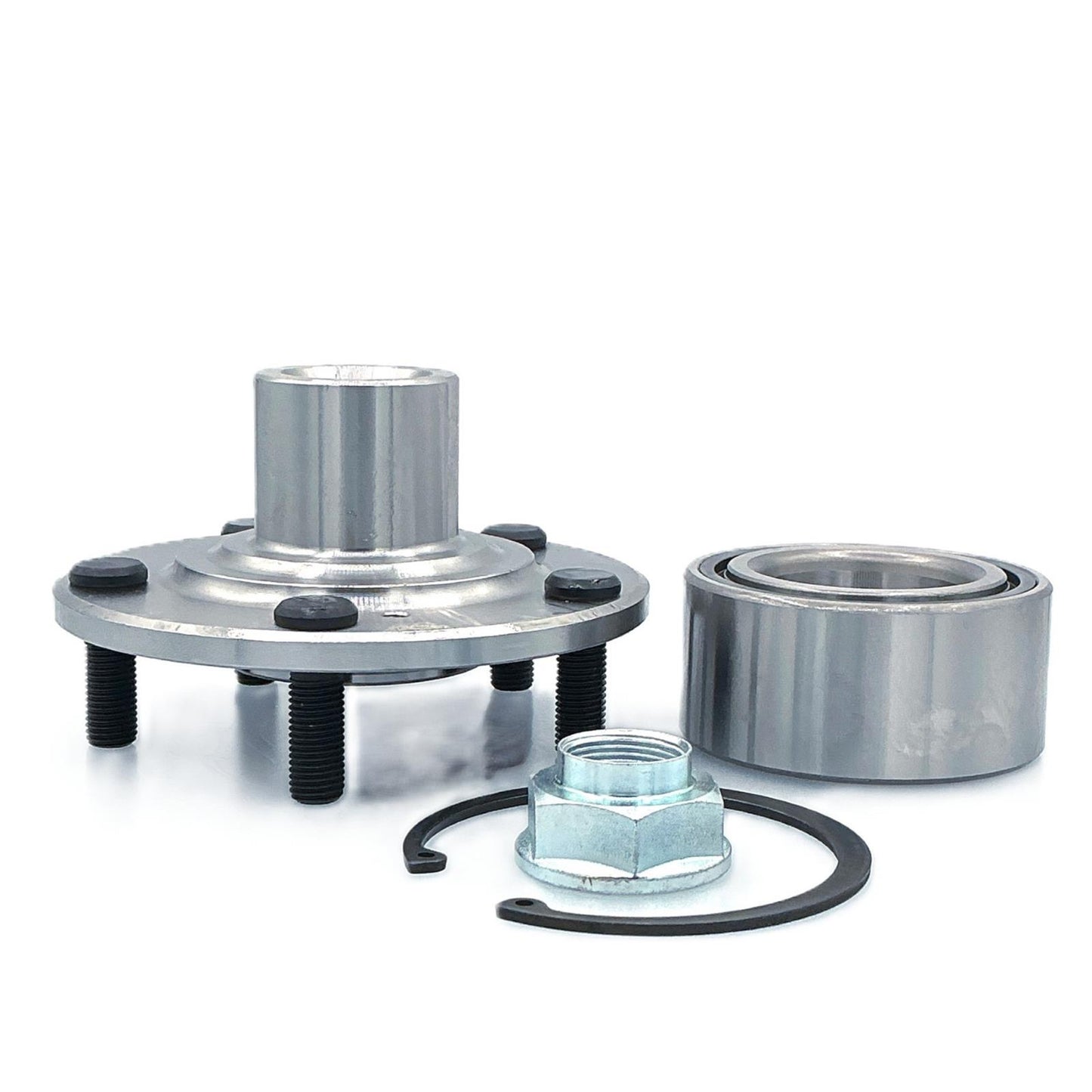 Front Wheel Hub & Wheel Hub Bearing for Honda Accord 2.4L Automatic Trans 03-07