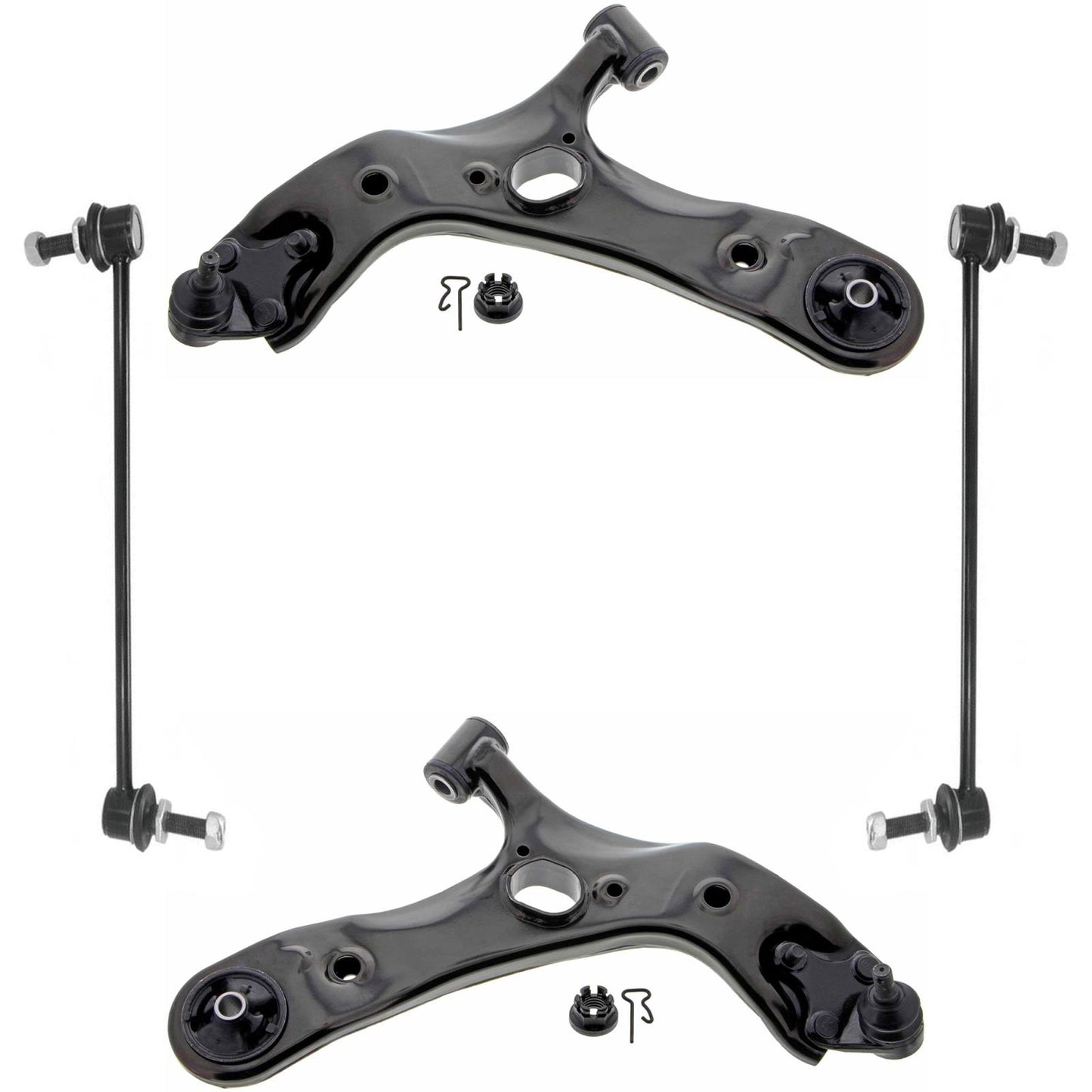 Front Left and Right Lower Control Arms for Scion xB 08-15 Toyota Prius V 12-18
