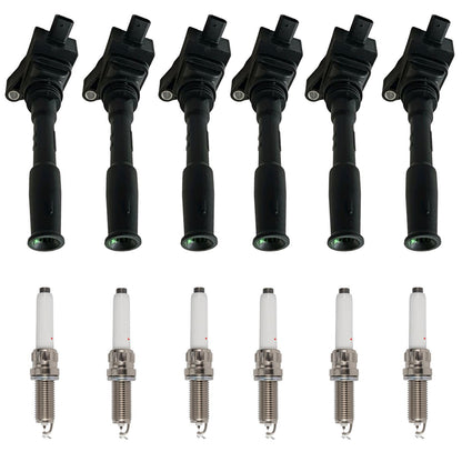 Ignition Coil & Iridium Platinum Spark Plugs For Ford Bronco 2.7L 2021-2025
