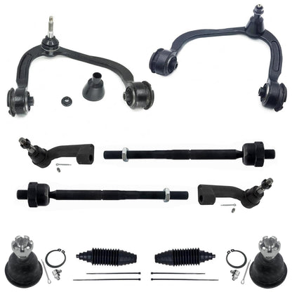 Upper Control Arms Low Ball Joint Tie Rods For Ford Expedition 07-16 F150 09-16