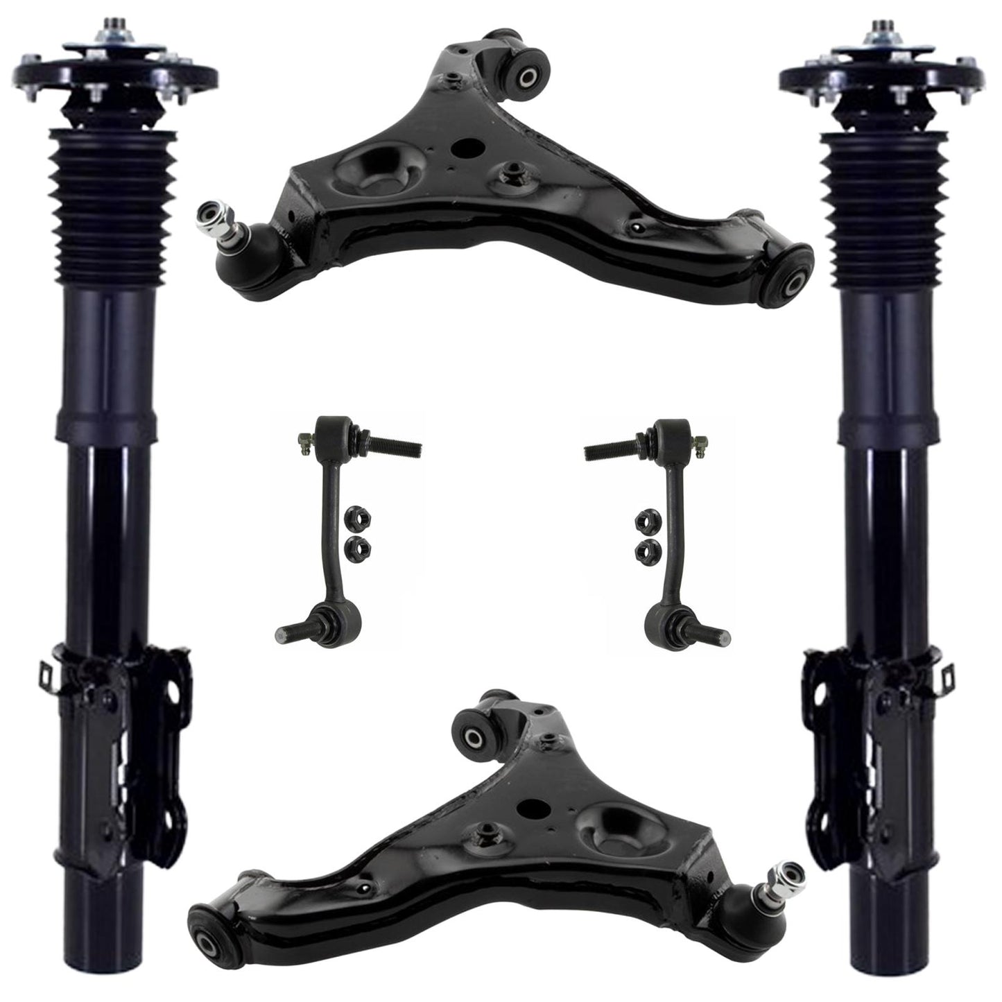 Struts Lower Control Arms & Links For Sprinter 1500 2019-2023 Rear Wheel Drive