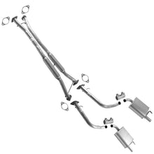 Dual Exhaust System Mufflers for Hyundai Genesis Rear Wheel Drv 4Dr 3.8L 09-14