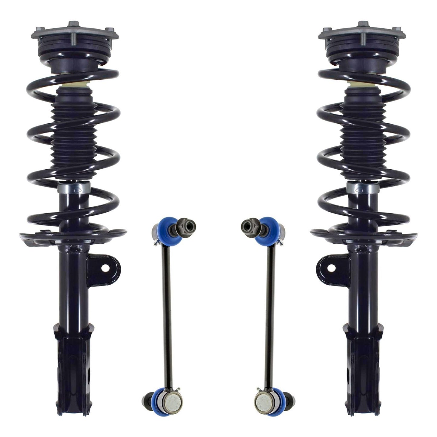 Front Struts W/ Coil Spring & Links For Police Interceptor Utility 2020-2025