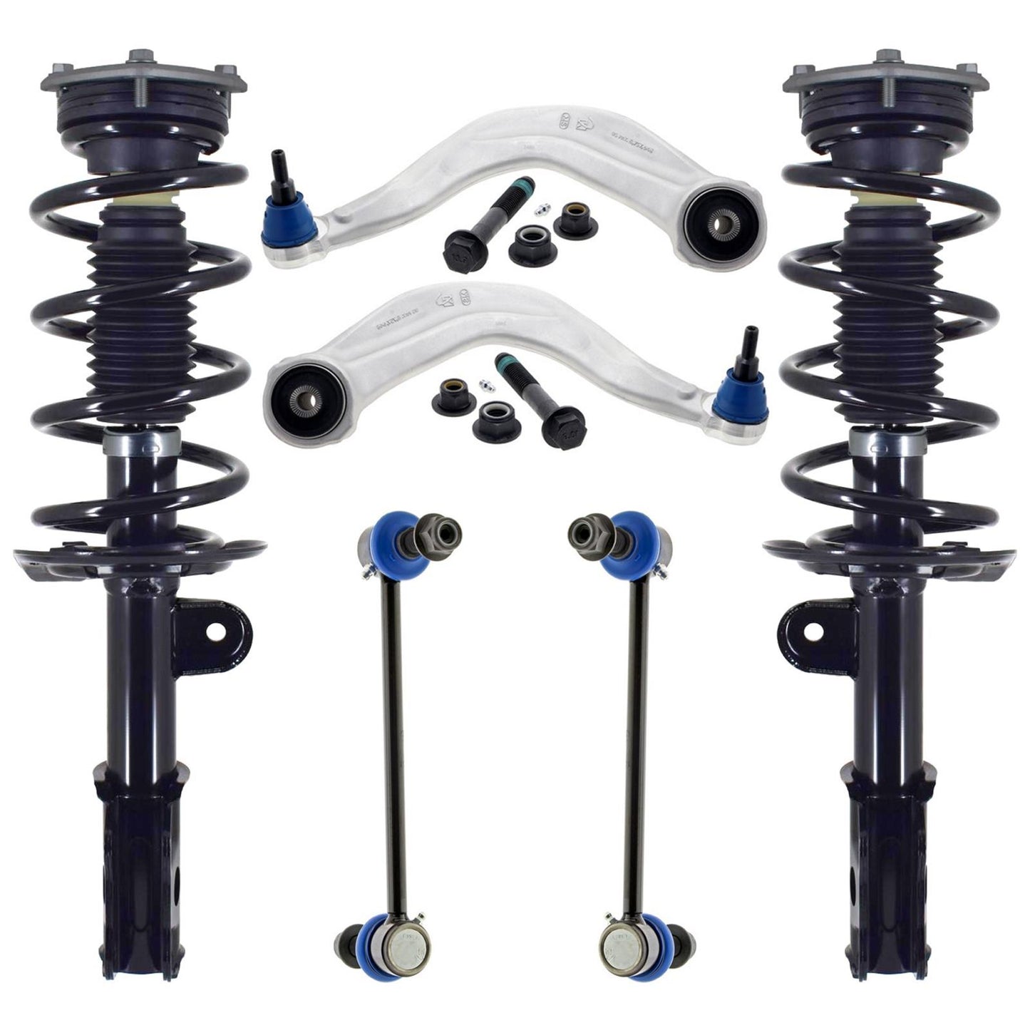 Front Struts Control Arms & Links For Police Interceptor Utility 2020-2025 AWD