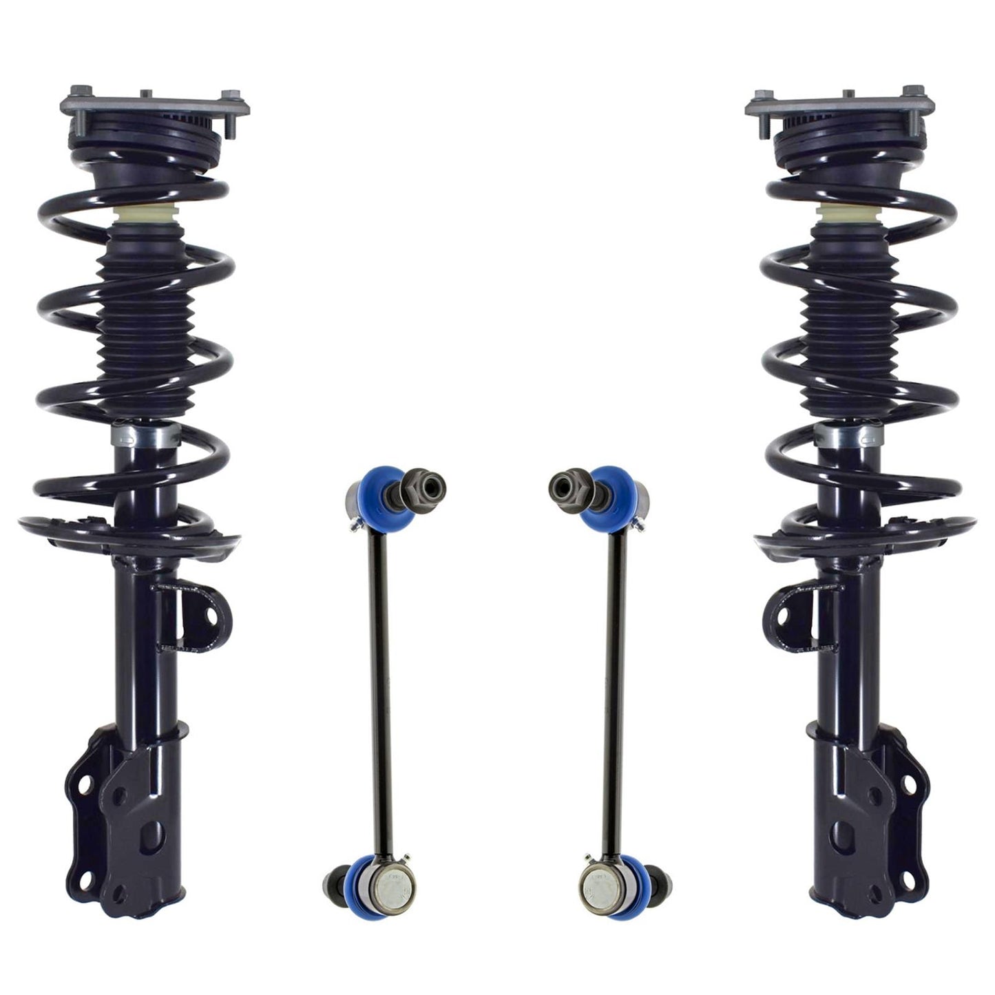 Front Struts W/ Coil Spring & Links For Ford Explorer 4 Wheel Drive 2020-2025