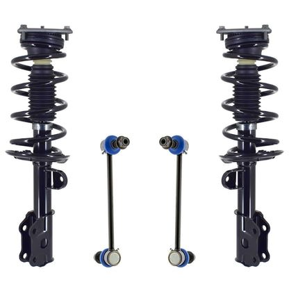Front Struts W/ Coil Spring & Links For Ford Explorer 4 Wheel Drive 2020-2025