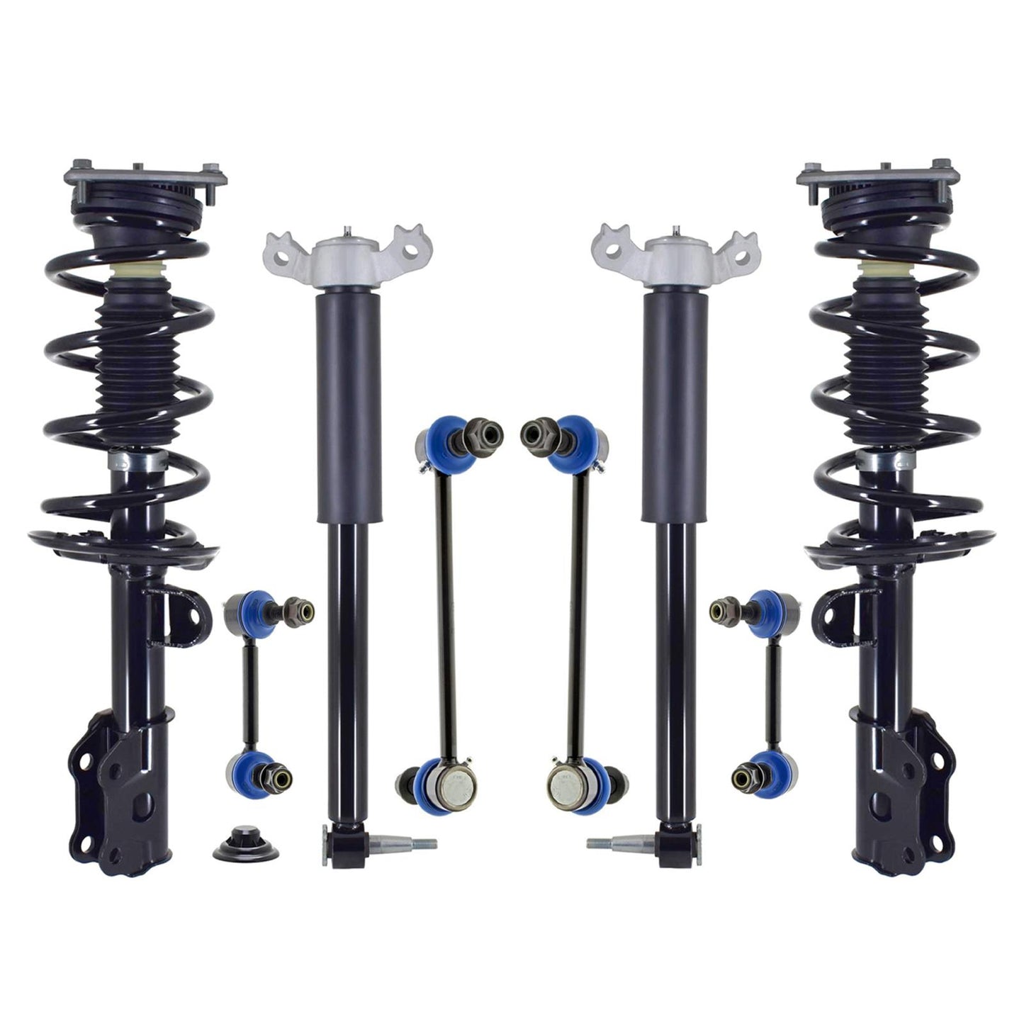 Front Struts Rear Complete Shocks & Links For Explorer 4 Wheel Drive 2020-2025