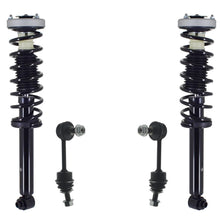Rear Complete Struts & Links For BMW 525i 2004 2005 2007 W/ Sport Suspension