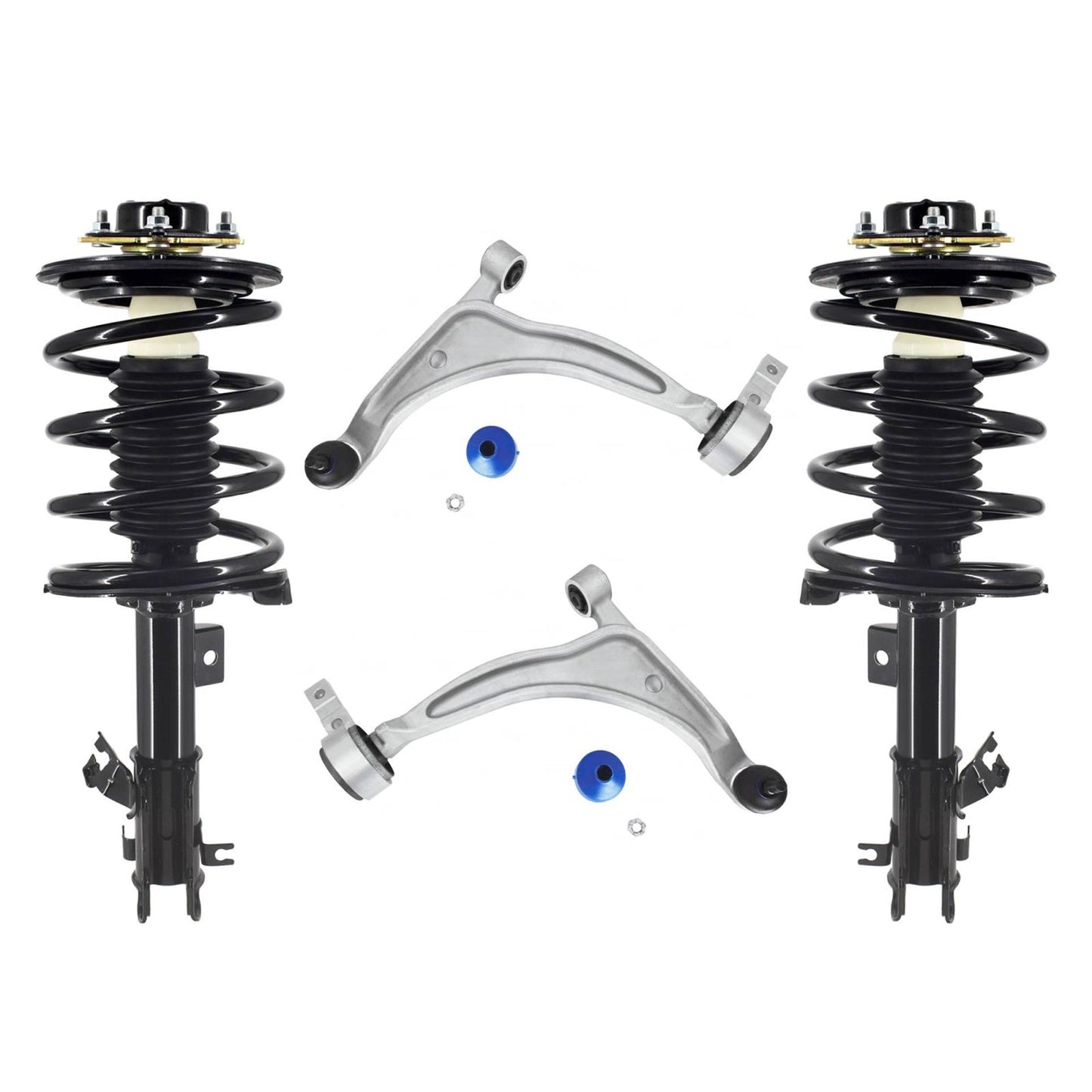 F Complete Coil Spring Struts Lower Control Arms for Nissan Maxima 2004-2008