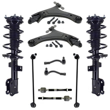 Front Struts Control Arms Tie Rods & Links For Kia Sorento 2.5L 2021-2023 AWD