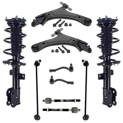 Front Struts Control Arms Tie Rods & Links For Kia Sorento 2.5L 2021-2023 AWD