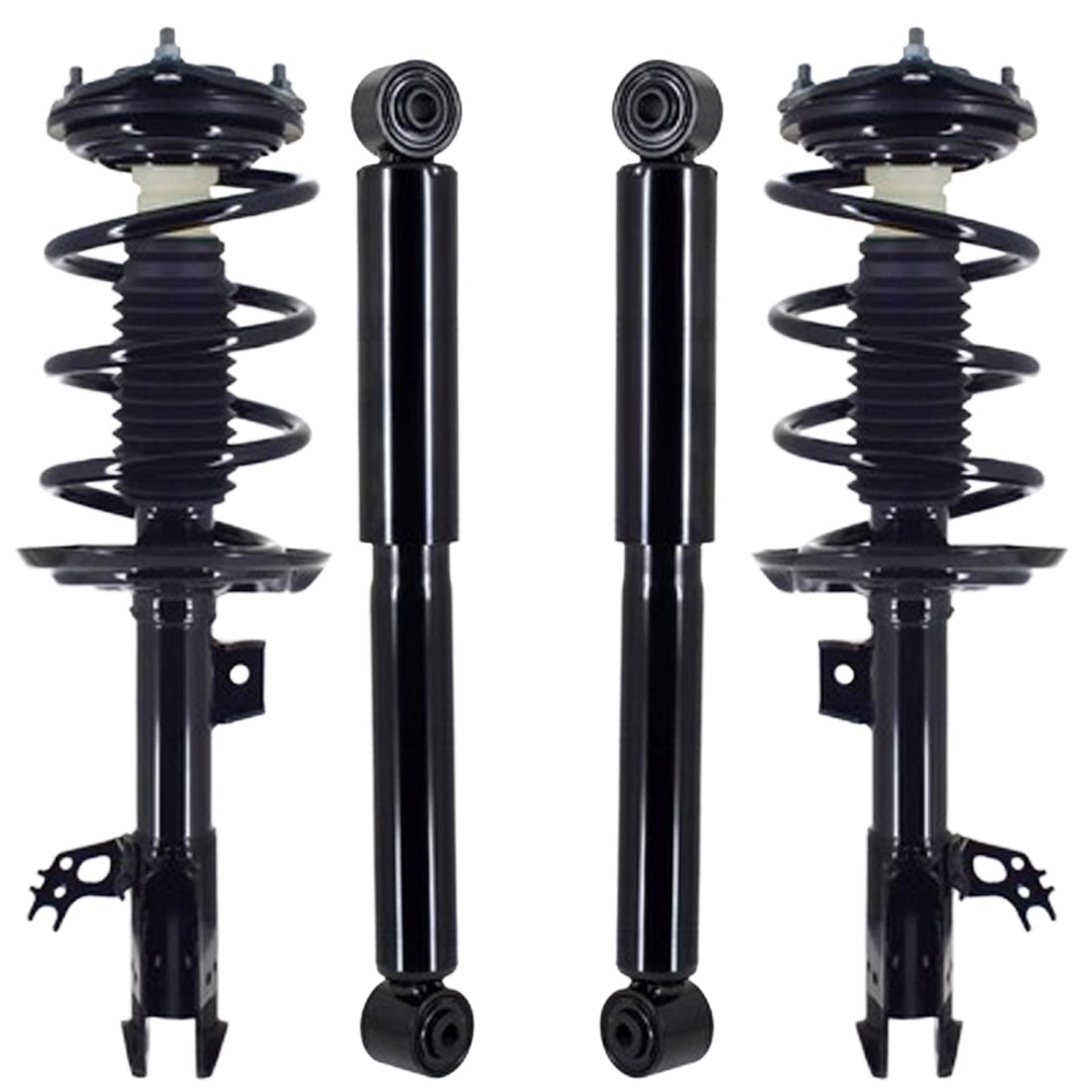 Front Struts W/ Coil Springs & Rear Shocks For Toyota Sienna 2021 2023 2025