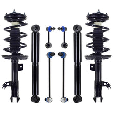 Front Complete Struts Rear Shocks & Sway Bar Links For Toyota Sienna XSE 21-25