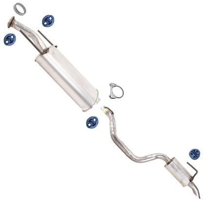 Muffler Tail Pipe Resonator Exhaust Sys for Toyota Highlander 3.5L 20-22 L, LE