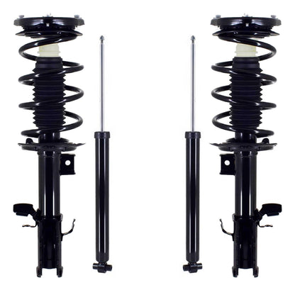 Front Complete Struts & Rear Shocks For Maverick 2022-2024 Front Wheel Drive