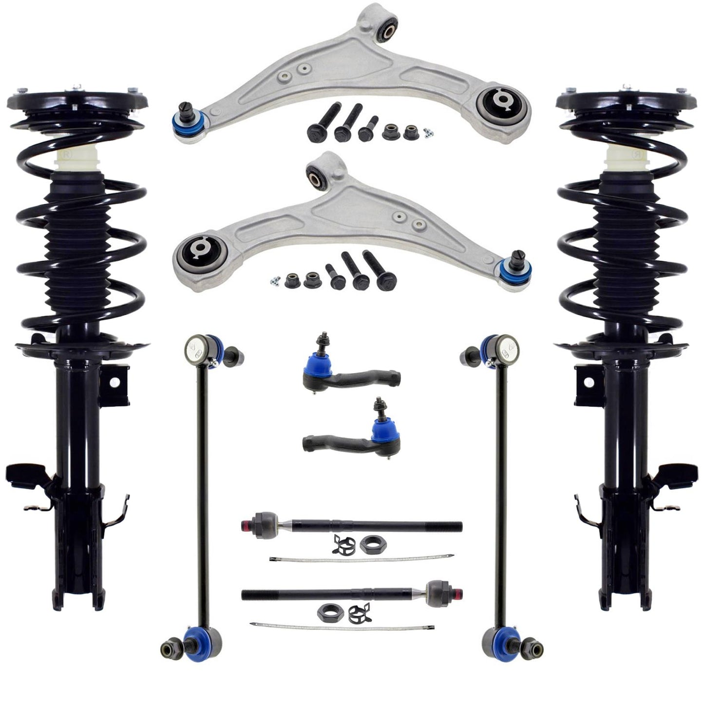 Struts Control Arms Tie Rods & Links For Maverick 2022-24 W/ Rough Road Package