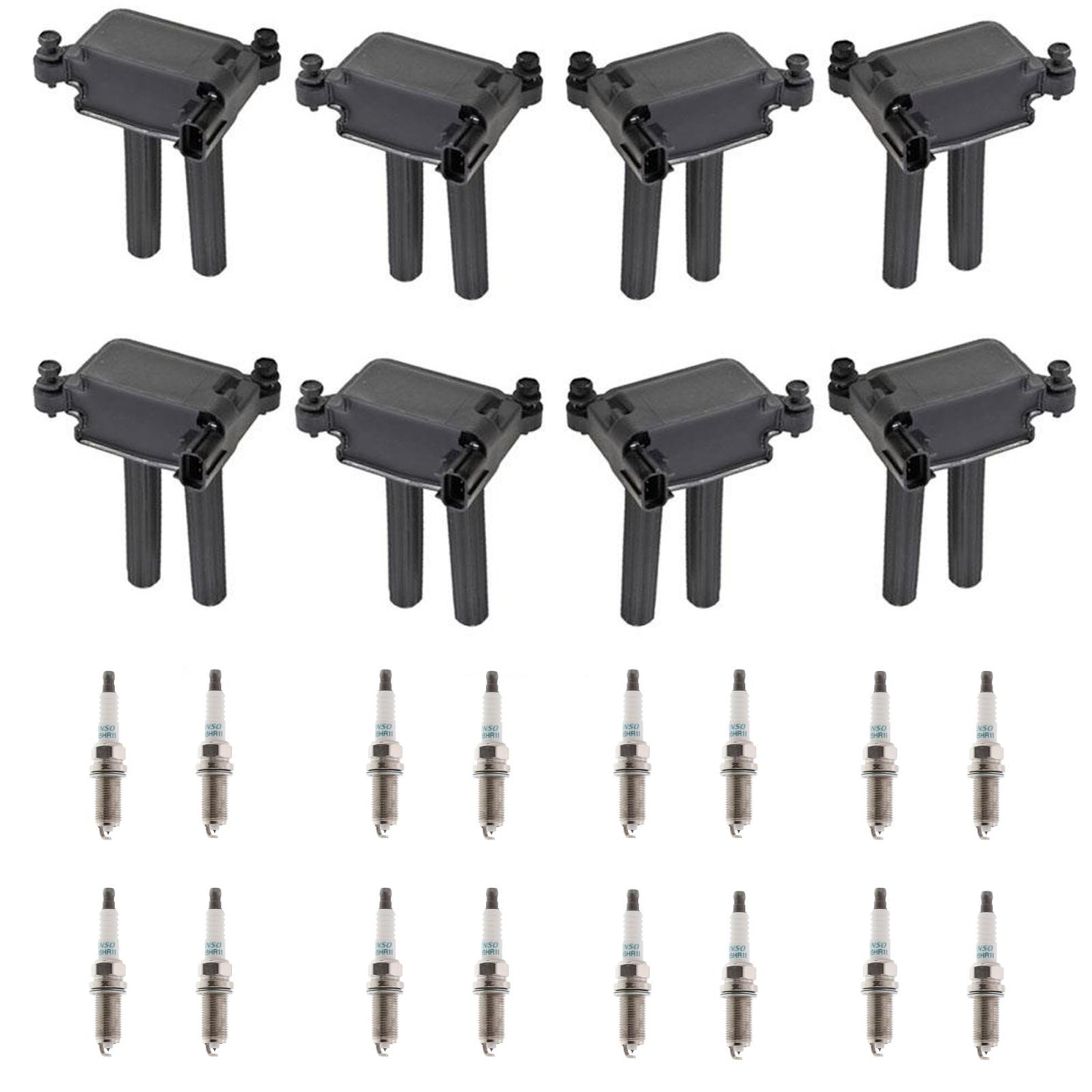 8 Ignition Coil & 16 Iridium Spark Plugs For RAM 2500 3500 5.7L 2011 2013 2018