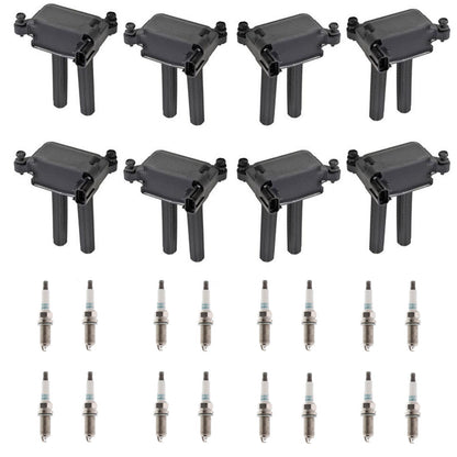 8 Ignition Coil & 16 Iridium Spark Plugs For RAM 2500 3500 5.7L 2011 2013 2018