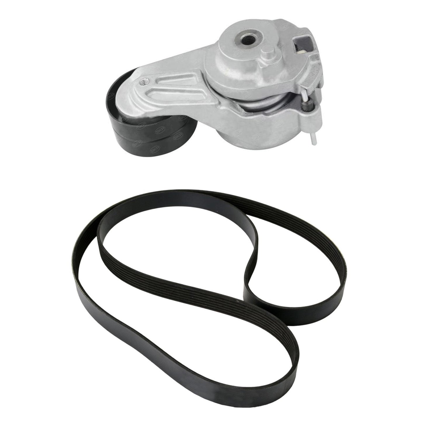 Tensioner Pulley & Engine Belt for Sprinter Van 2500 3.0L Without Rear A/C 07-17