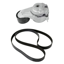 Tensioner Pulley & Engine Belt for Sprinter Van 2500 3.0L Without Rear A/C 07-17