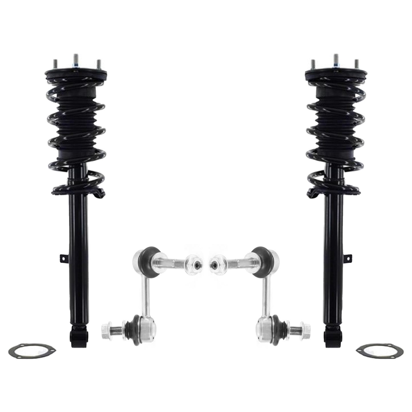 Front Complete Struts & Links For Lexus IS250 F Sport Rear Wheel Drive 14-2015