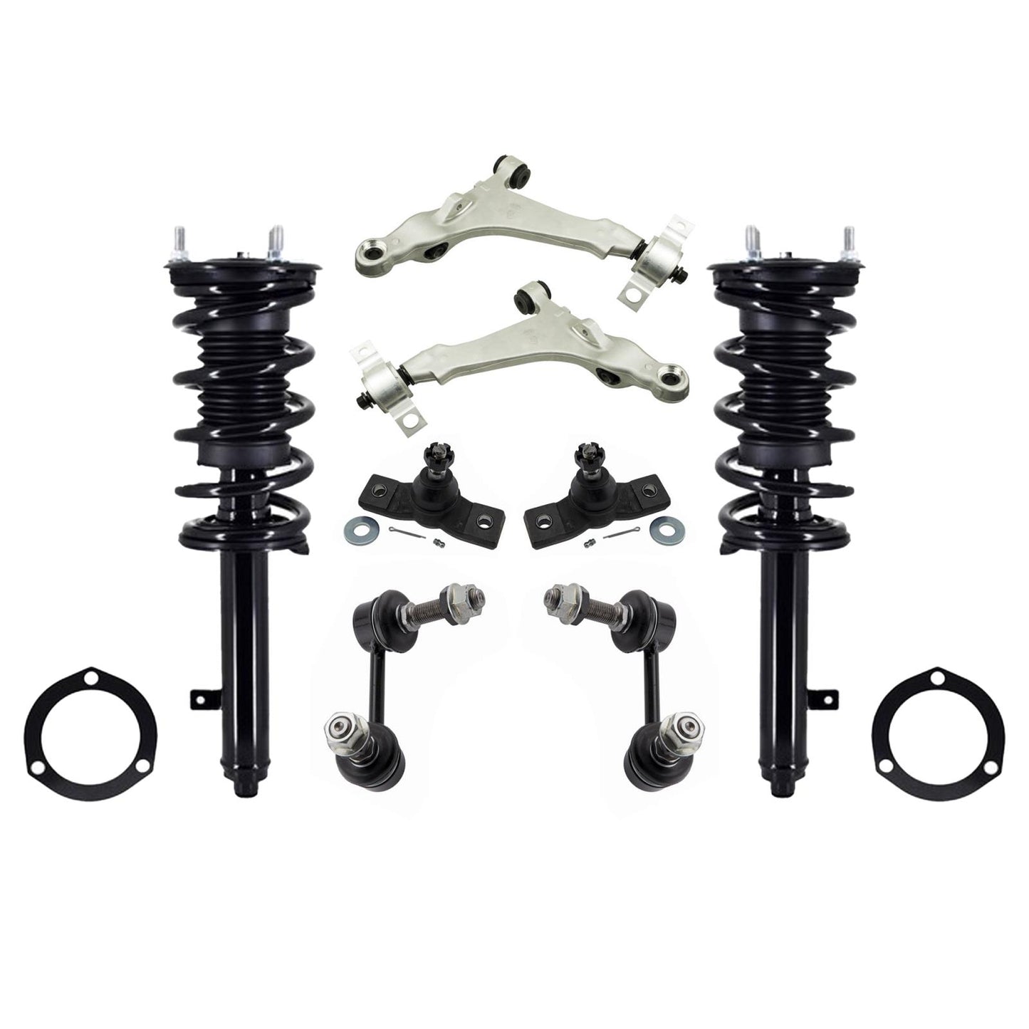 Front Struts Lower Control Arms Ball Joints & Links For IS300 2016-2020 F Sport