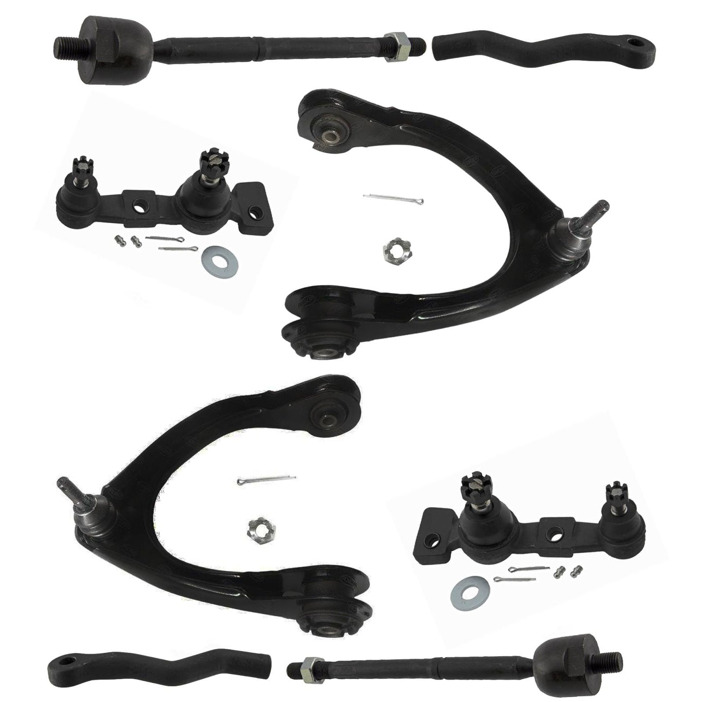 Upper Control Arms Ball Joints Tie Rods For IS250 2006-2015 Rear Wheel Drive