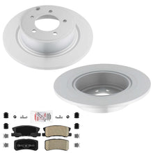 Rear Coated Disc Brake Rotors Brake Pads for Mitsubishi Outlander 2.4L ES 12-13