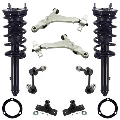 Front Struts Control Arms Ball Joints & Links For IS300 2016-18 All Wheel Drive