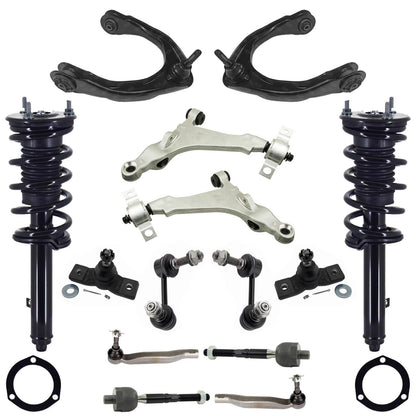 Struts Control Arms Ball Joints Tie Rods Links For IS300 16-18 All Wheel Drive