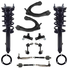 Front Struts Upper Control Arms Ball Joints Tie Rods Links For IS300 16-18 AWD