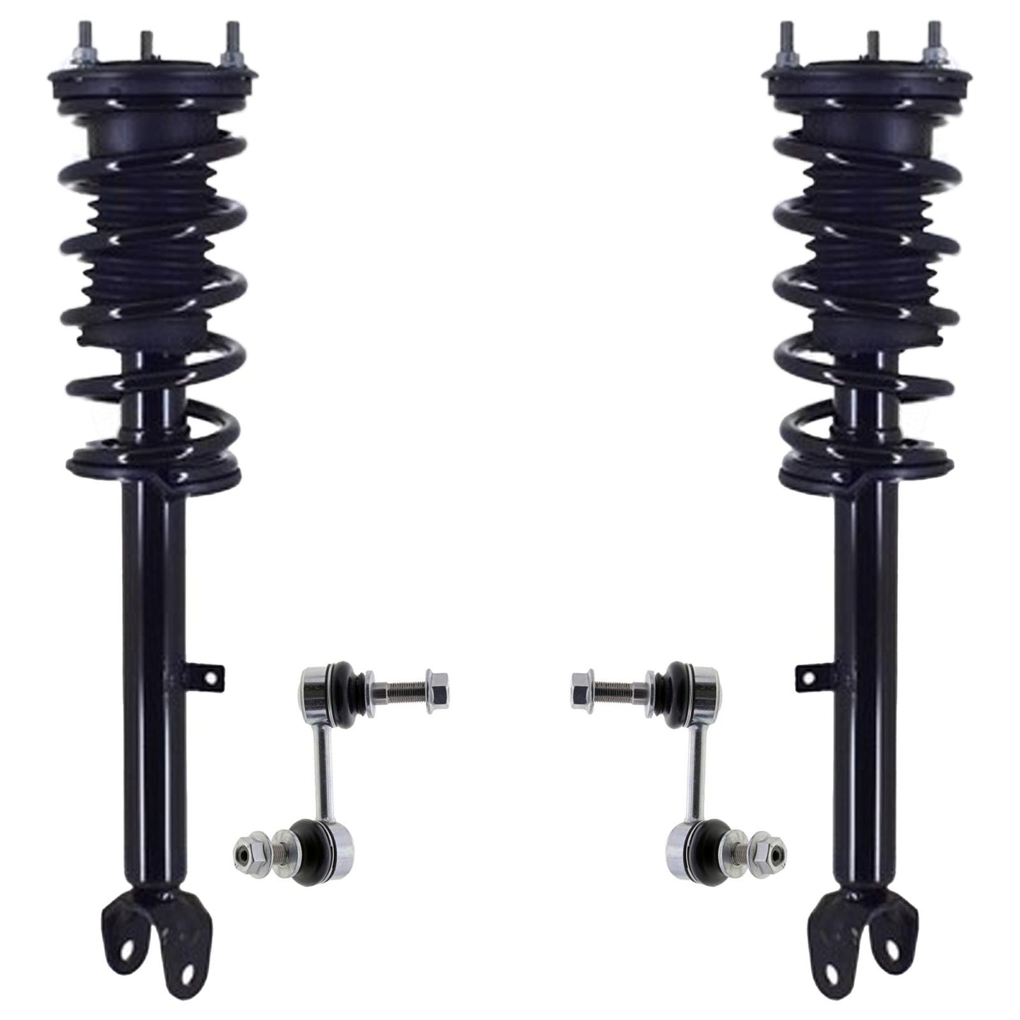 Front Struts & Links For Lexus IS300 2018 2019 2020 F Sport Rear Wheel Drive