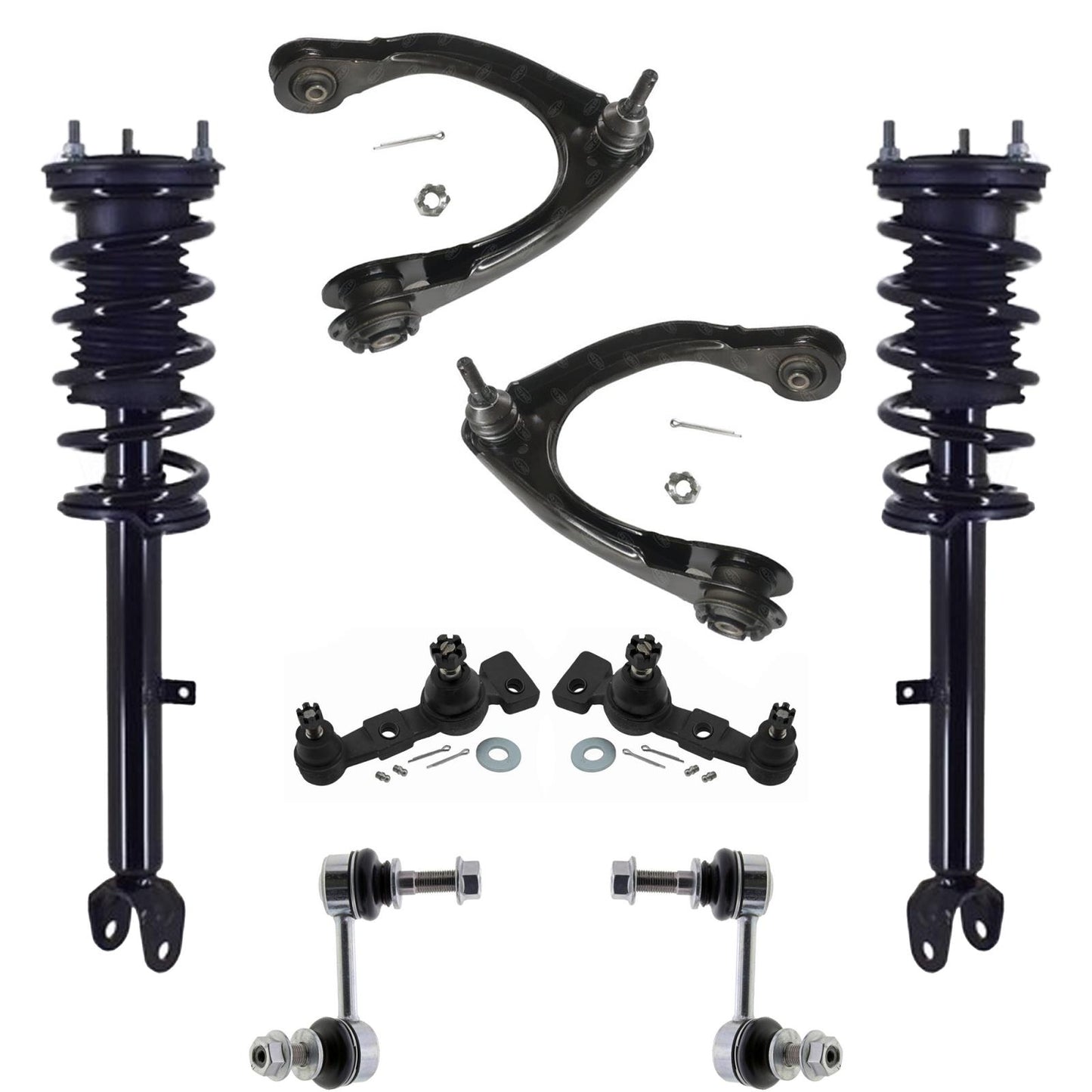 Struts Control Arms Ball Joints & Links For Lexus IS300 2018-2020 F Sport RWD