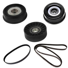 Belt Idler Pulley and Engine Belts kit for Hyundai Santa Fe 3.5L 2003 2005 2006