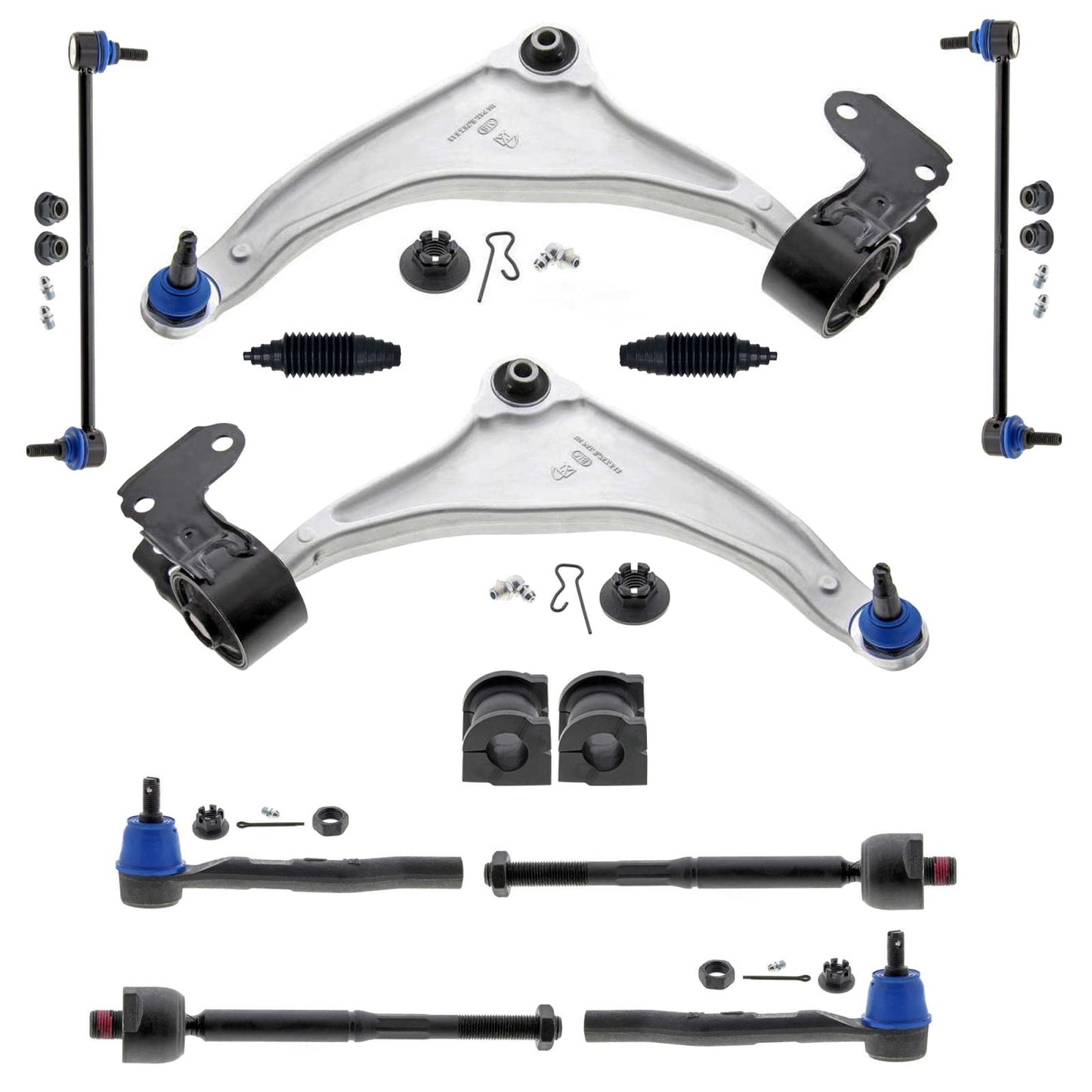 Front Greaseable Lower Control Arms W/ Ball Joints For Honda Odyssey 2018-2025