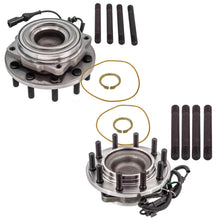 2 Front Hub & Bearing Assembly for Ford F450 Super Duty 2005-2010 Rear Wheel Drv